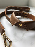 CaniPaw™ Signature Leather Collar & Leash Set